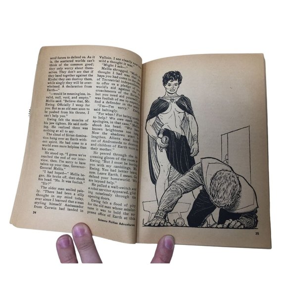 Science Fiction Adventures - April 1958 - Shadow on the Stars - Robert Silverber - Picture 7 of 11